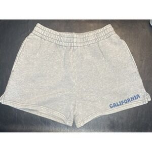 OLI & HALI  Gray Heavy Weight fleece Sweat Shorts Athletic, Lounge  Women's Med.